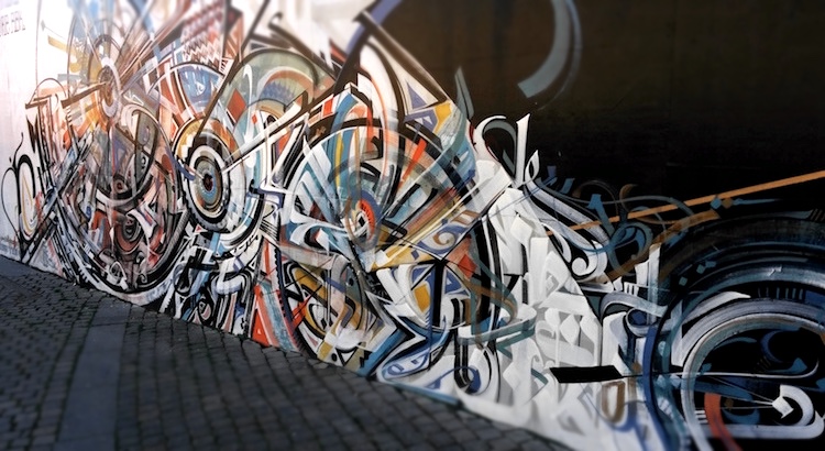Street graffiti in Copenhagen