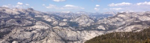 Yosemite viewed from the Cloud's Rest trail